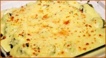 Brécol con bechamel